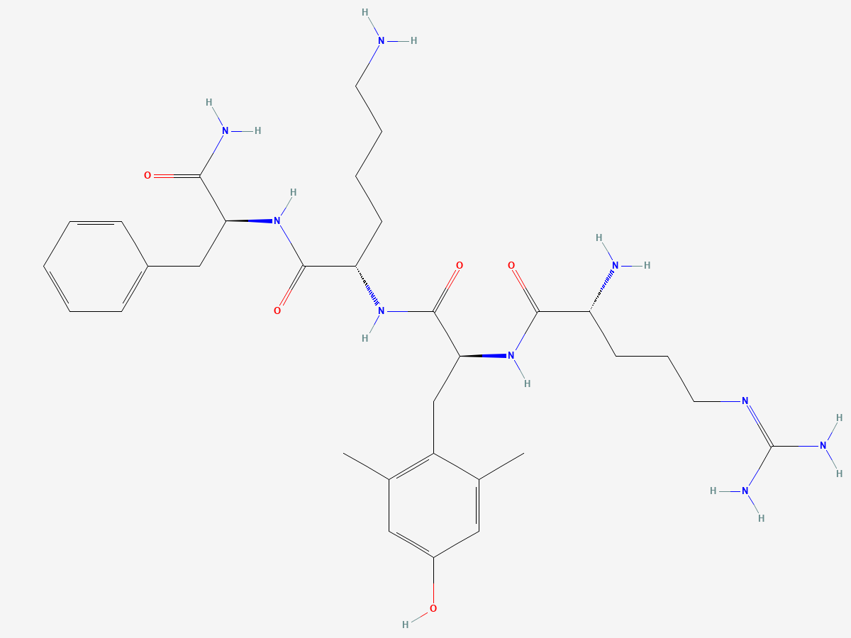 2D reference structure: Elamipretide, PubChem CID 11764719