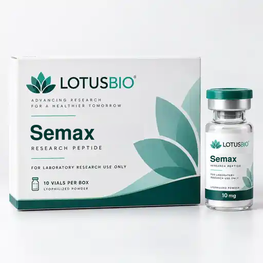 Semax research material packaging by LotusBio