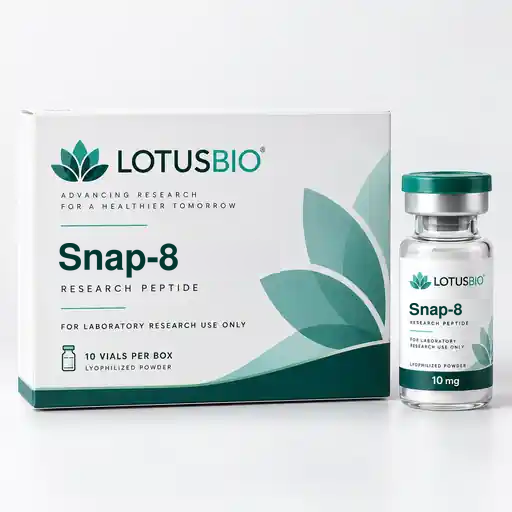 Snap-8 research material packaging by LotusBio