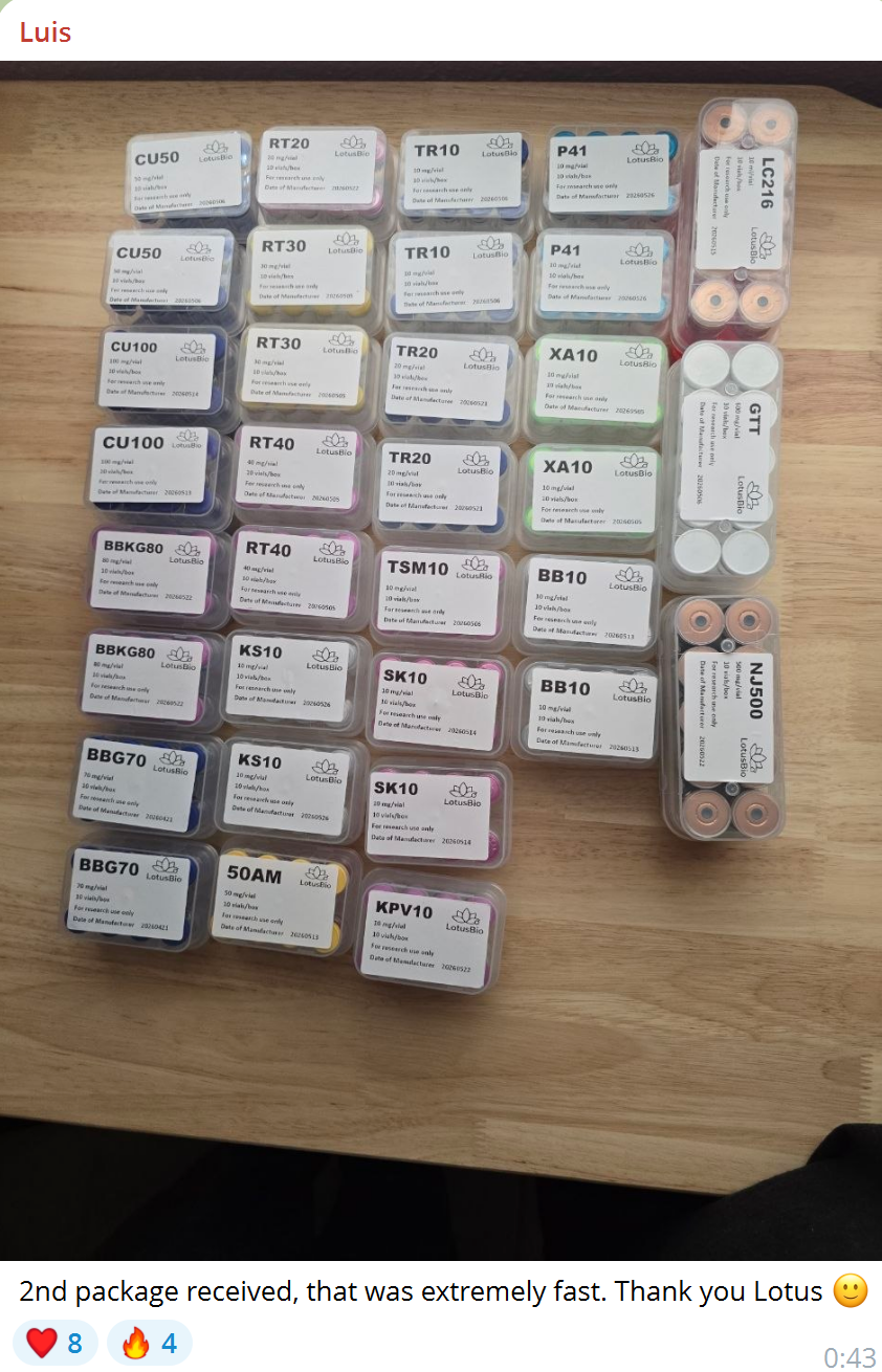 LotusBio wholesale customer feedback 5
