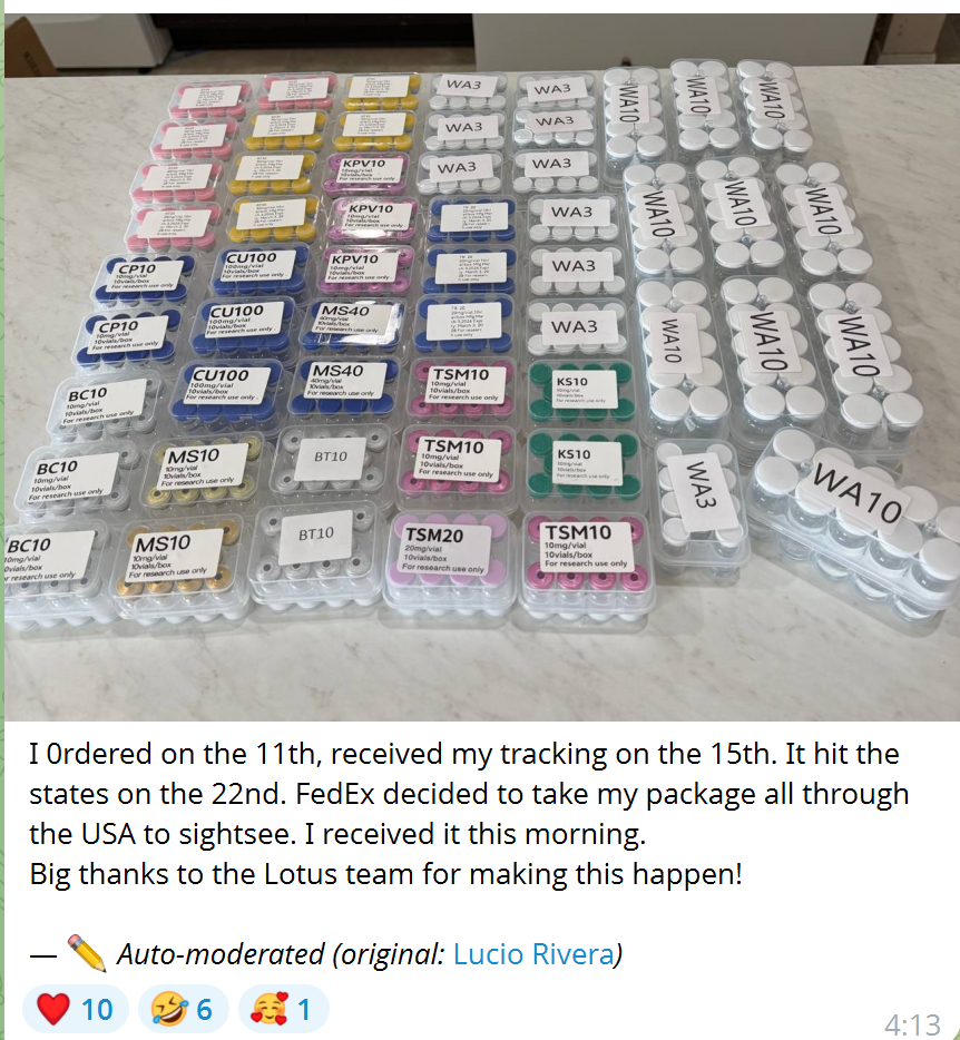 LotusBio wholesale customer feedback 6
