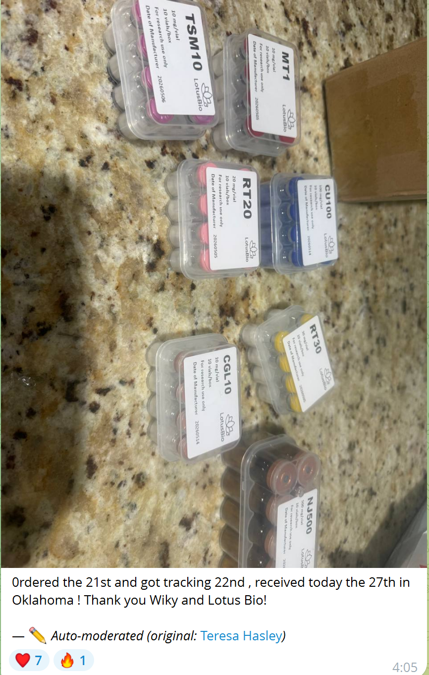 LotusBio wholesale customer feedback 8