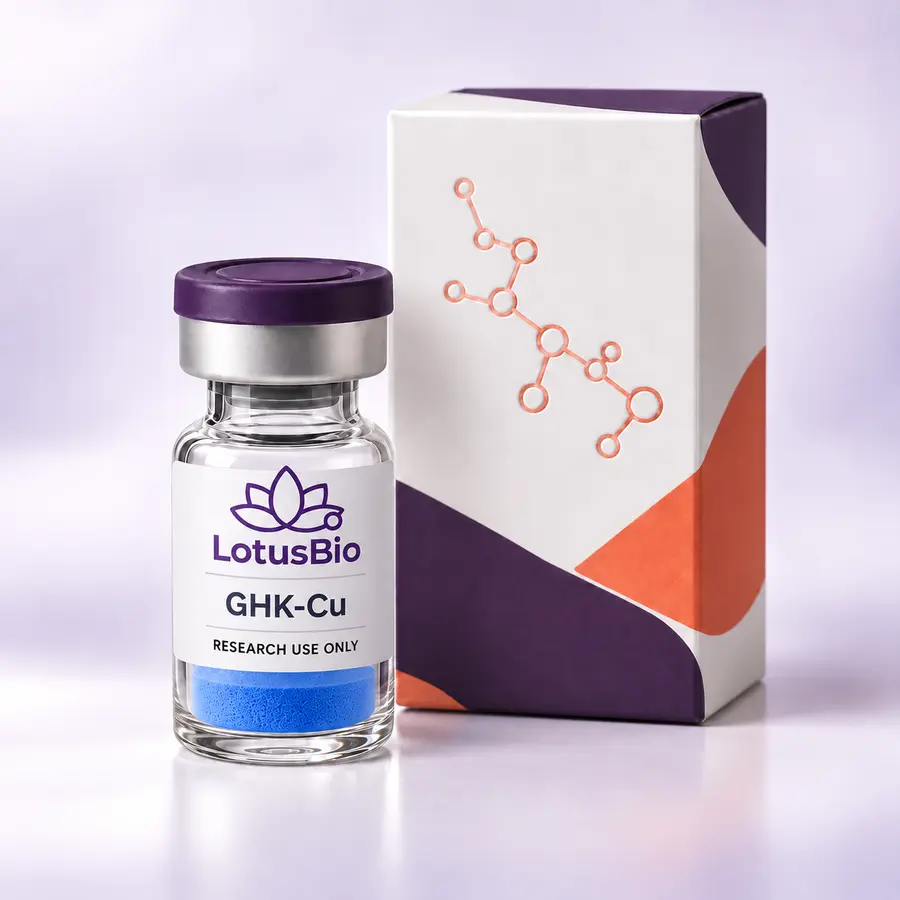 GHK-Cu wholesale research product vial and packaging
